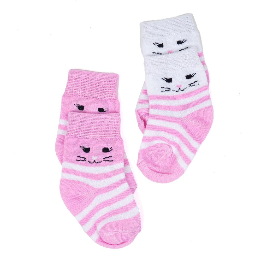 Infant Girls Socks Pair Of 2 Princess