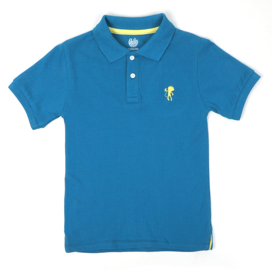 Boys Polo Basic - Blue