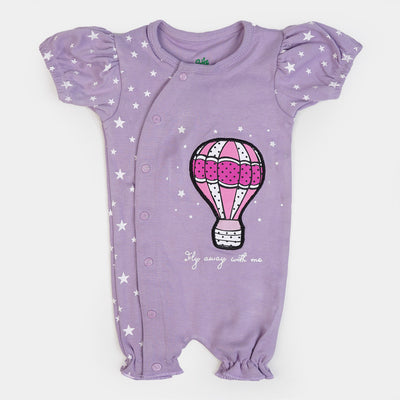 Infant Girls Knitted Romper Fly Away With Me