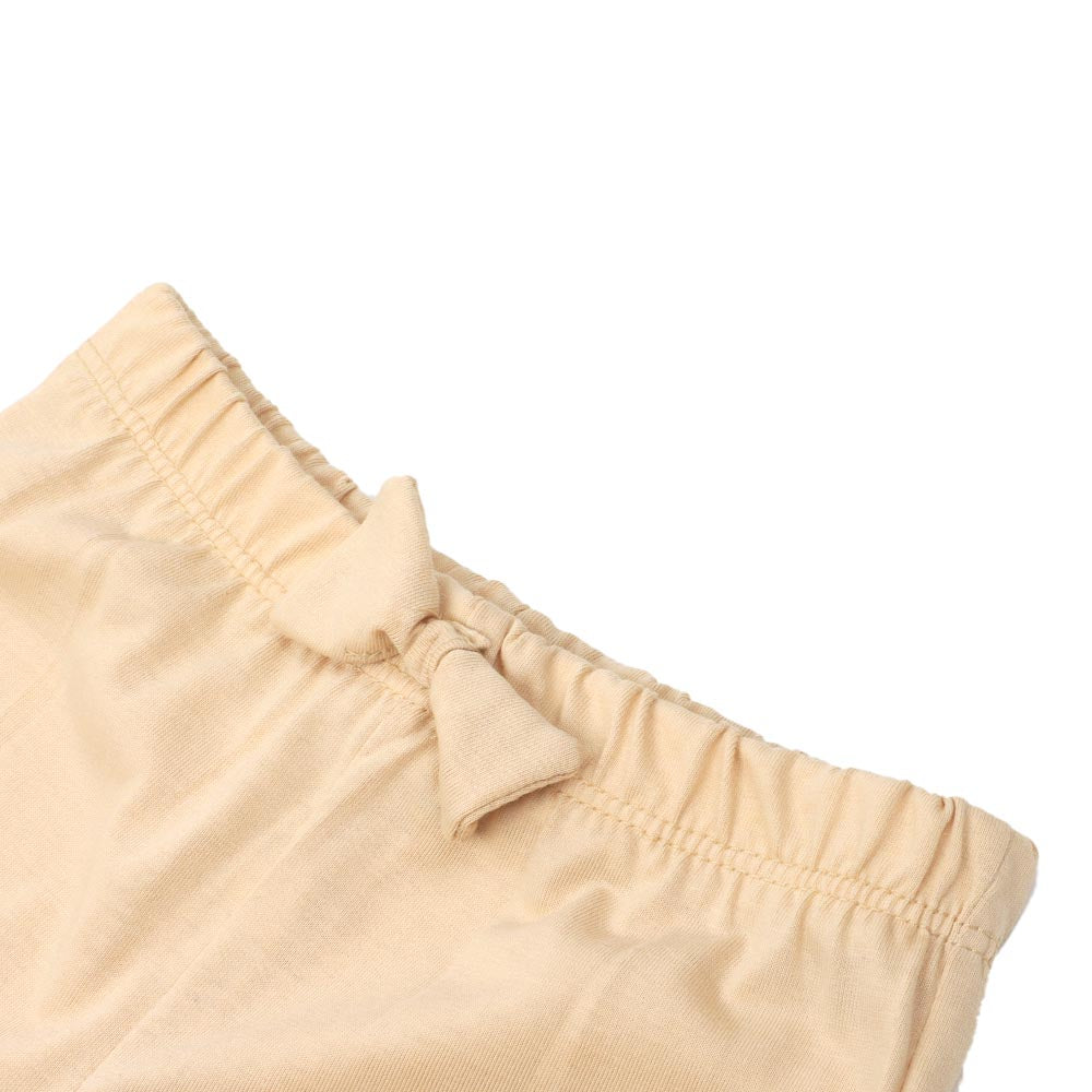Infant Girls Knitted Suit Cone - Light Beige