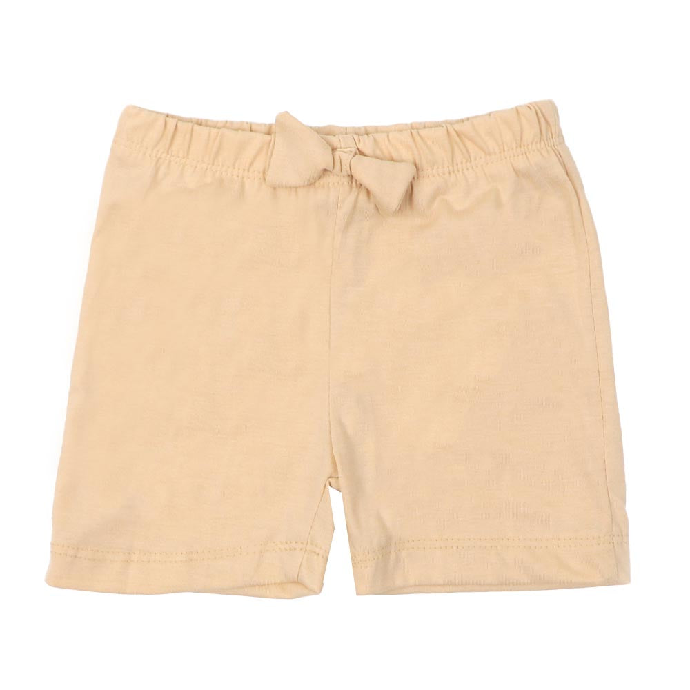 Infant Girls Knitted Suit Cone - Light Beige