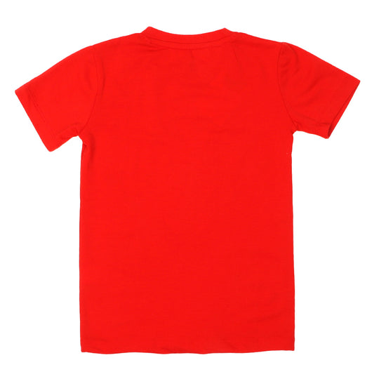 Boys 2 Pcs Suit  Wildlife Safari -Red
