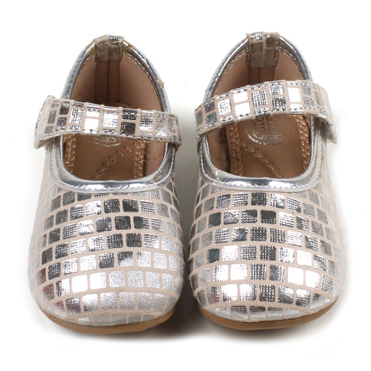 Girls Pumps 640-17 - SILVER