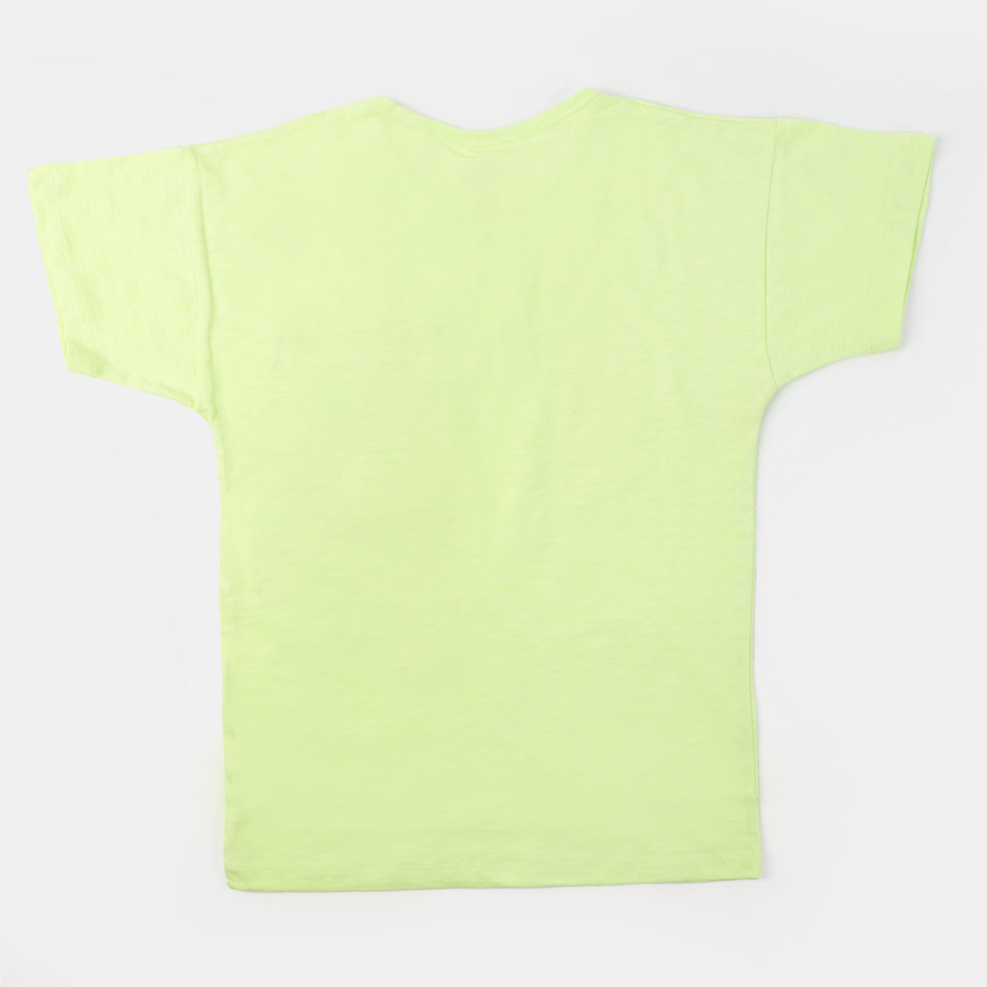 Boys Cotton T-Shirt Inspiration - Lime Green