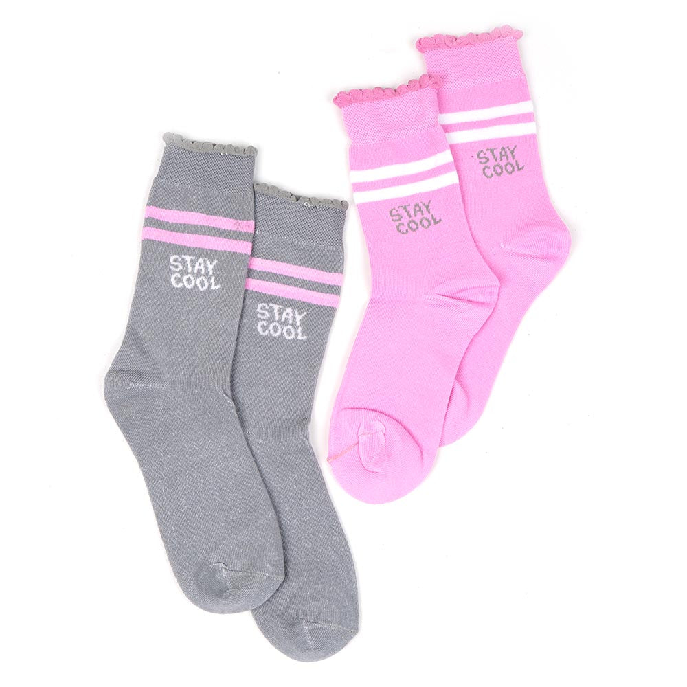 Socks 2 Pcs Stay Cool For Girls