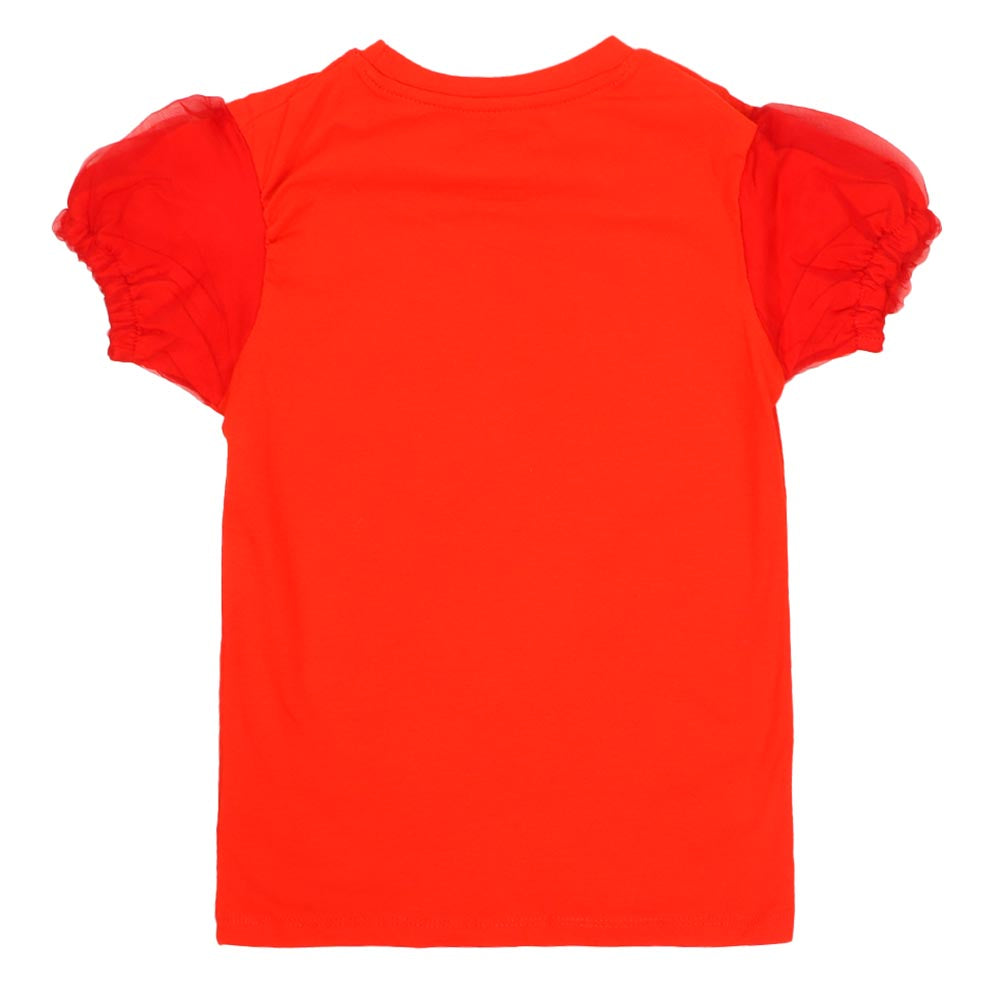 Girls T-Shirt - Fiery Red