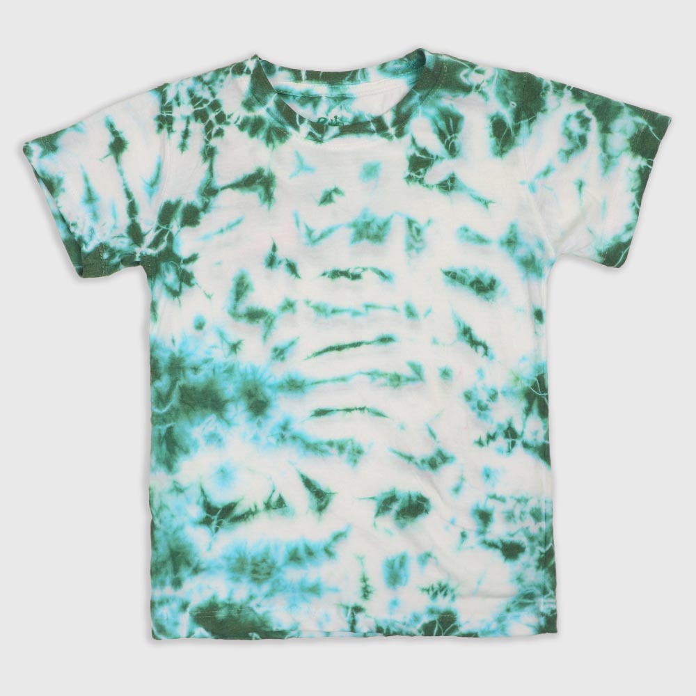 Boys T-Shirt Tie & Dye - B. White