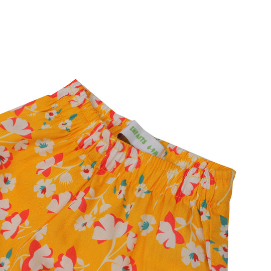 Infant Girls 2Pc Suit F4 Flower - Citrus