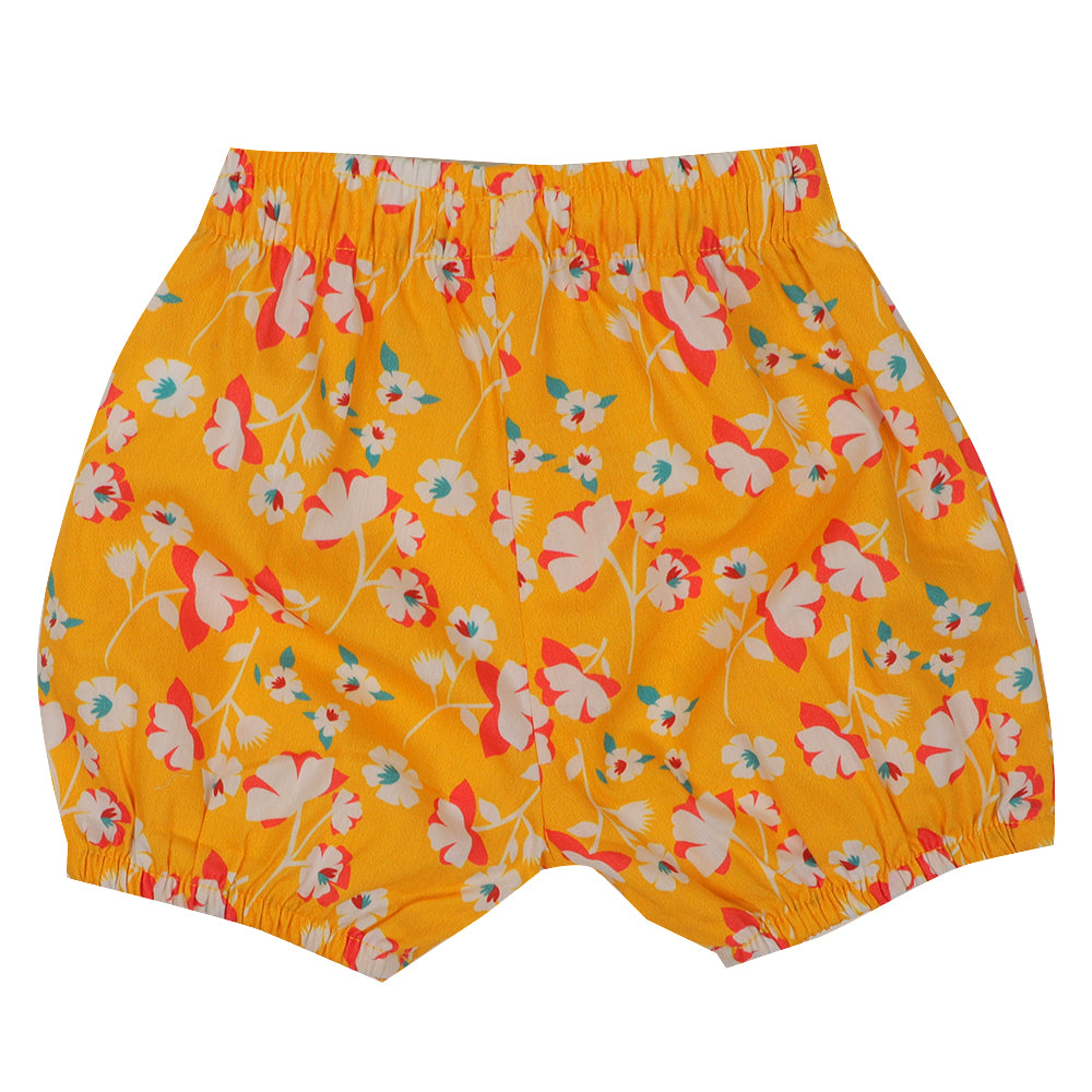 Infant Girls 2Pc Suit F4 Flower - Citrus