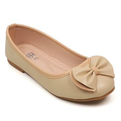 Girls Pumps 910-22-BEIGE