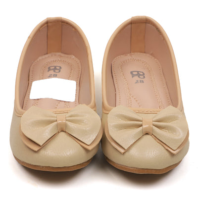 Girls Pumps 910-22-BEIGE