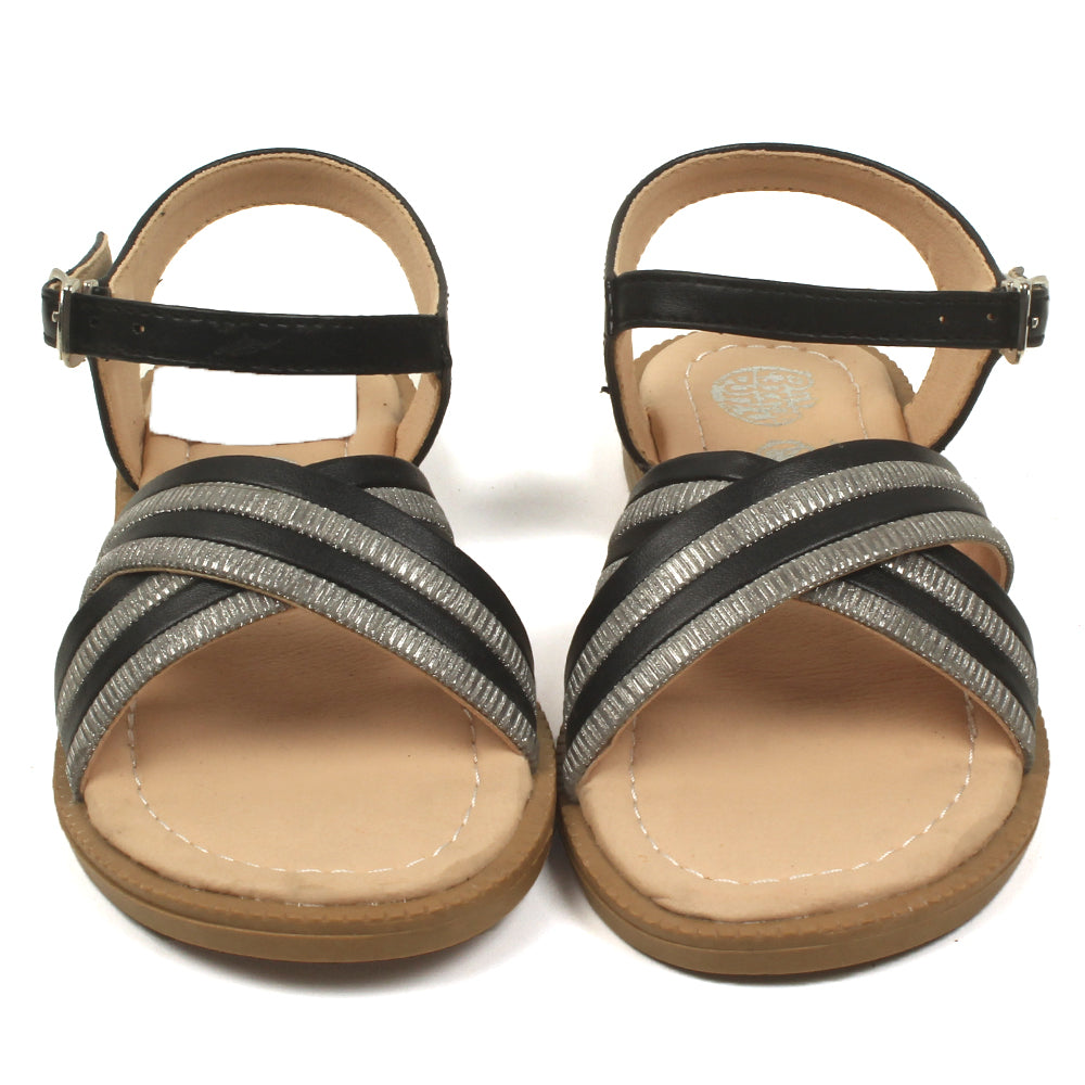 Girls Sandal 909-27-BLACK