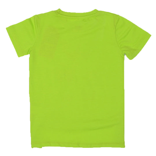 Infants Girls T-Shirt Butterflies - Acid Lime