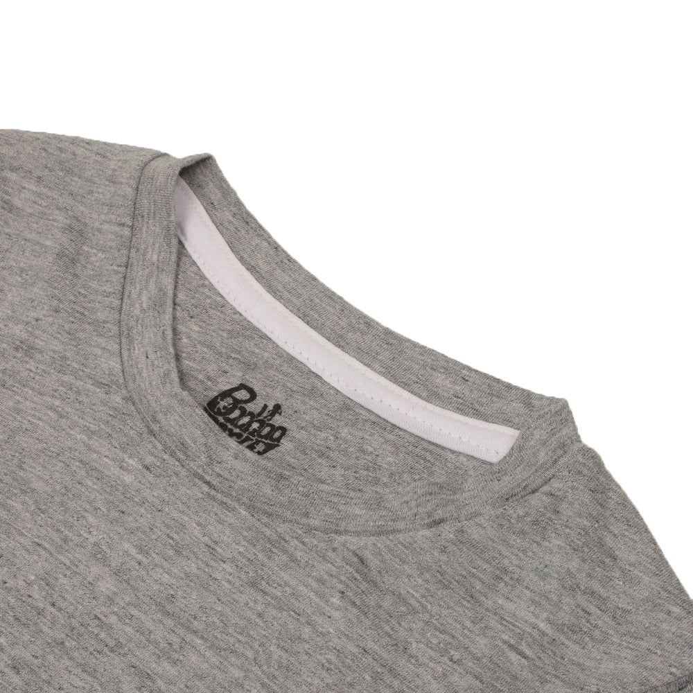 Infant Crocodile T-Shirt For Boys - Grey
