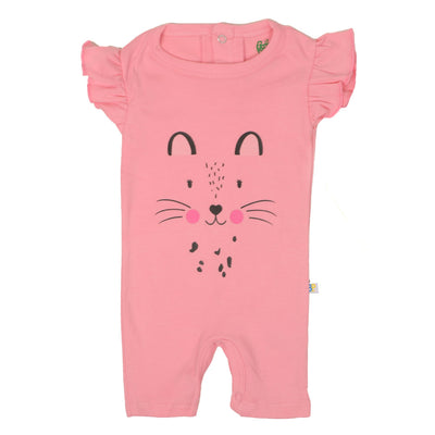 Infant Girls Fashion Romper Catty - C.Pink