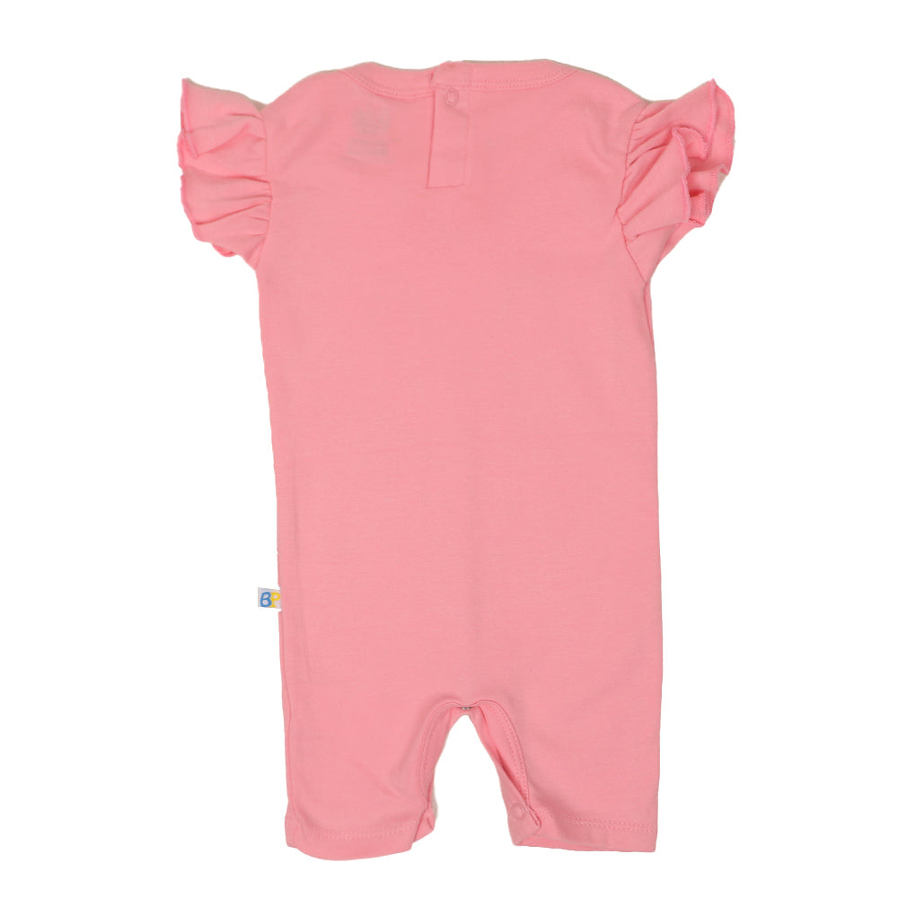 Infant Girls Fashion Romper Catty - C.Pink