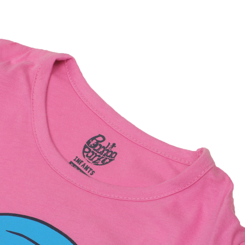 Infants Girls T-Shirt Fish E-C-Pink