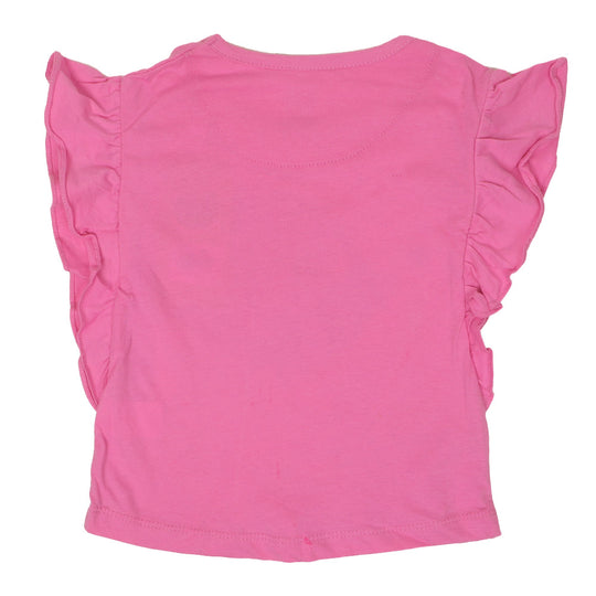 Infants Girls T-Shirt Fish E-C-Pink