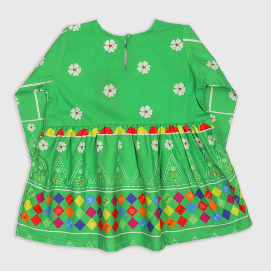 Girls Independence Top Freedom - Green