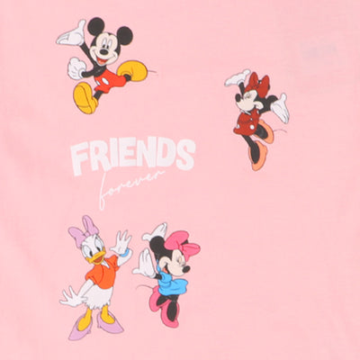 Girls T-Shirt Friends - Light Pink