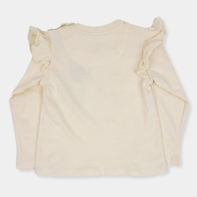 Infant Girls T-Shirt Nature - Light Cream