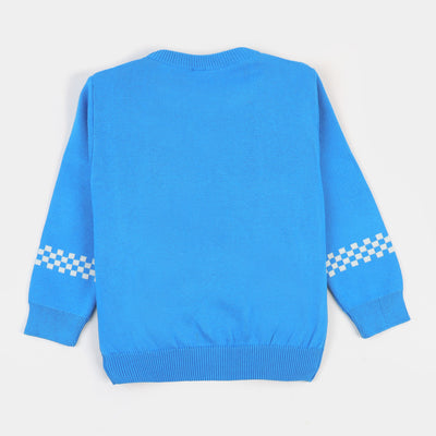 Boys Sweater Do Not Stop -Blue