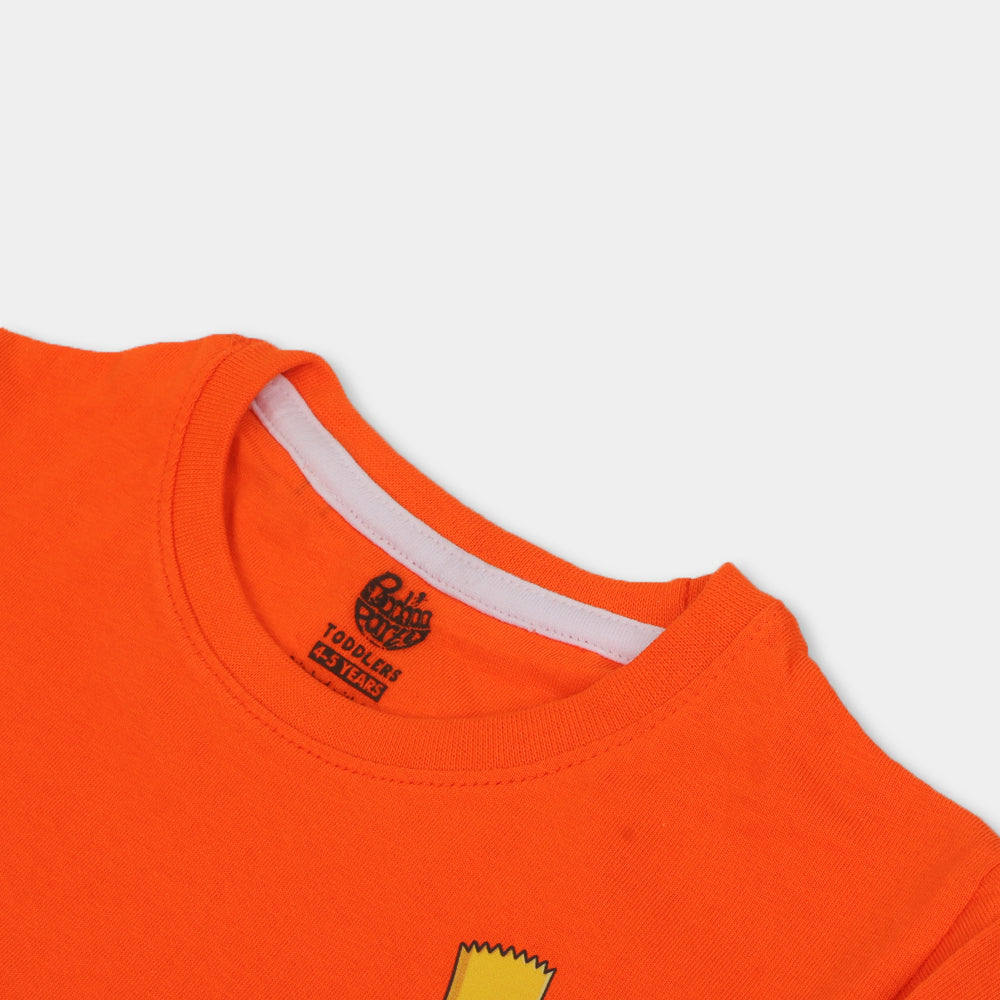 Boys T-Shirt Character- Orange