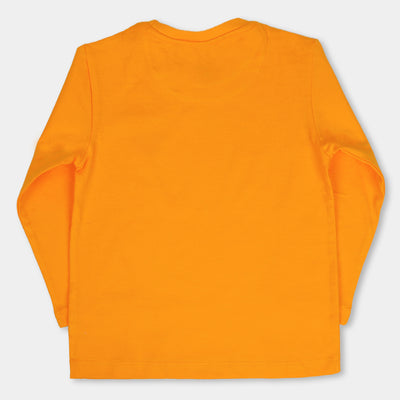 Boys Character T-Shirt - Saffron