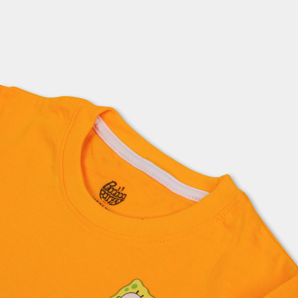 Boys Character T-Shirt - Saffron