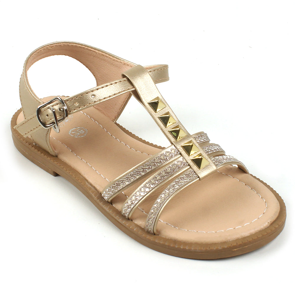 Girls Sandal 909-29 - Gold