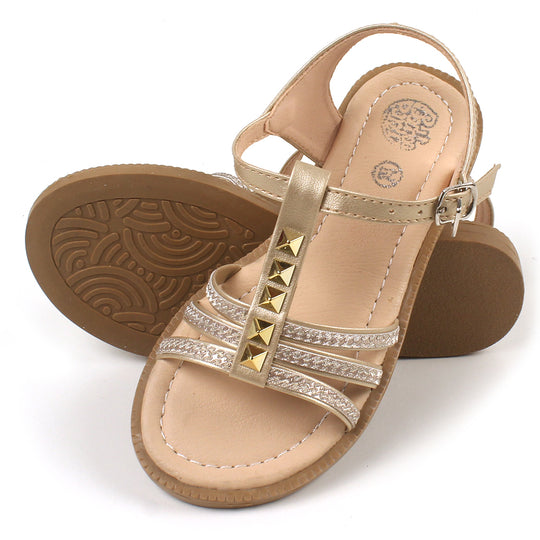 Girls Sandal 909-29 - Gold