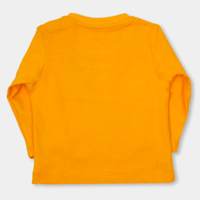 Infant Boys T-Shirt UFO - Saffron