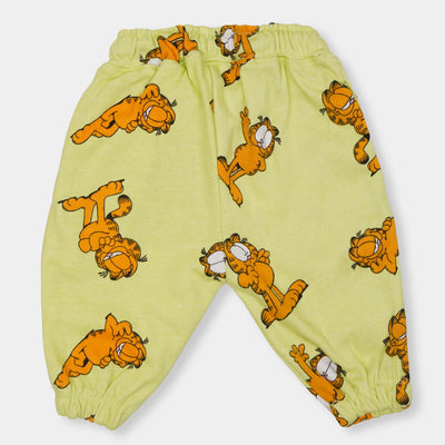 Infant Girls Pajama Garfield - Sunny Lime