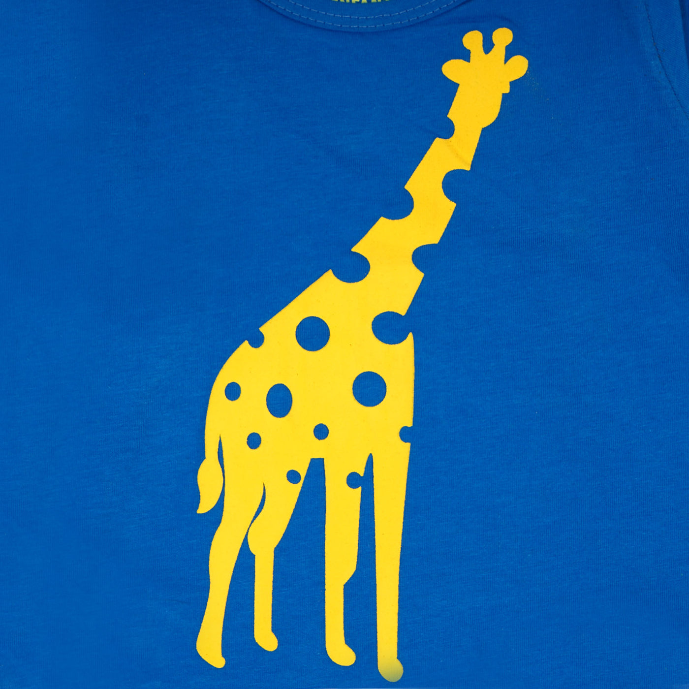 Infant Boys T-Shirt Giraffe - Royal Blue