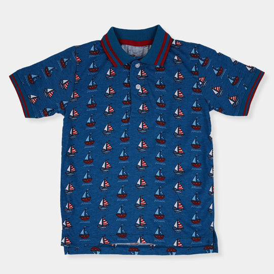 Infant  Boys Polo Ships