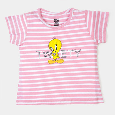 Girls T-Shirt Character - Pink