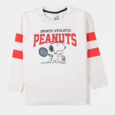 Girls T-Shirt Peanuts - Bright White