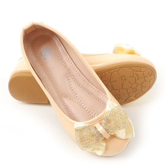 Girls Pumps 910-25 - Fawn