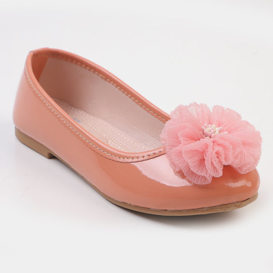 Girls Pumps 910-26 - Peach