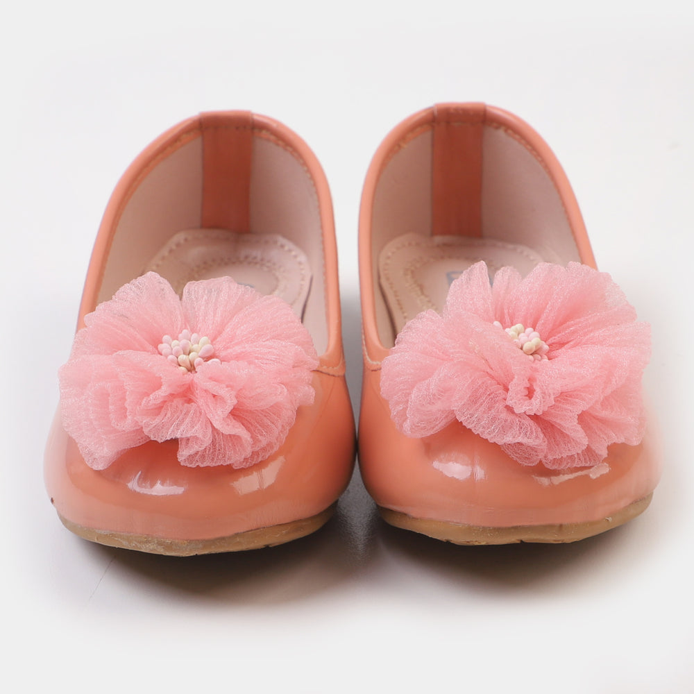 Girls Pumps 910-26 - Peach