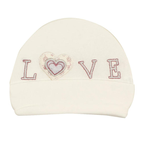 Cap Love Zula Baby Set - White