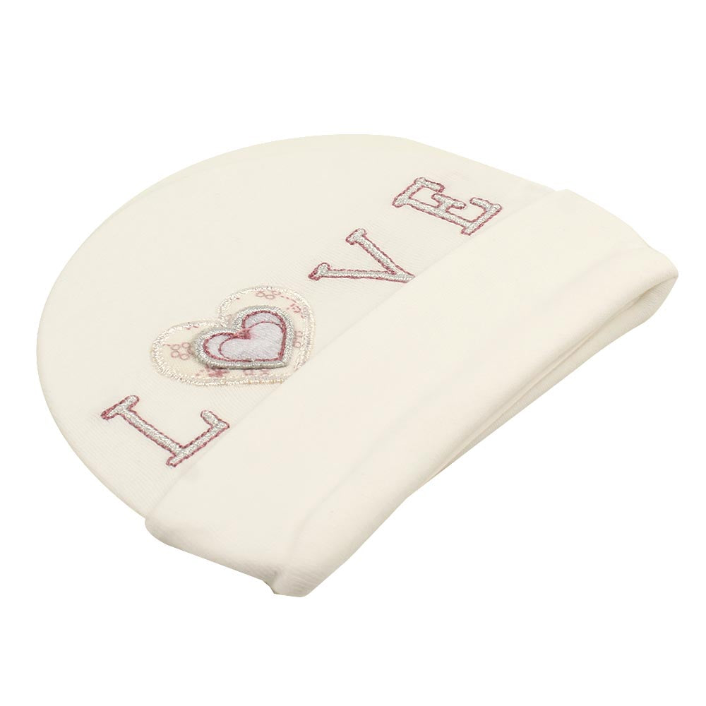 Cap Love Zula Baby Set - White