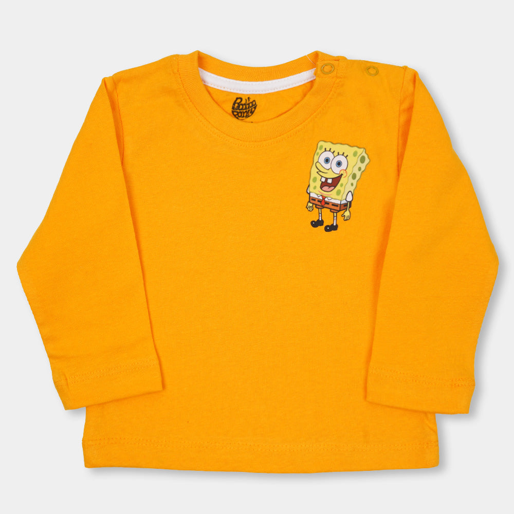 Infant Boys T-Shirt Sponge Bob - Saffron