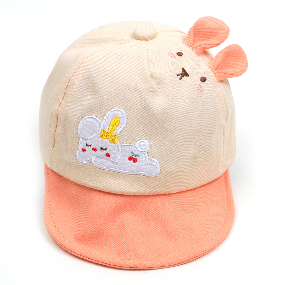 Cap Rabbit 6M+ - Pink For Kids