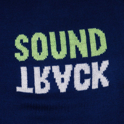 Junior Boys Sweater Sound Track - NAVY