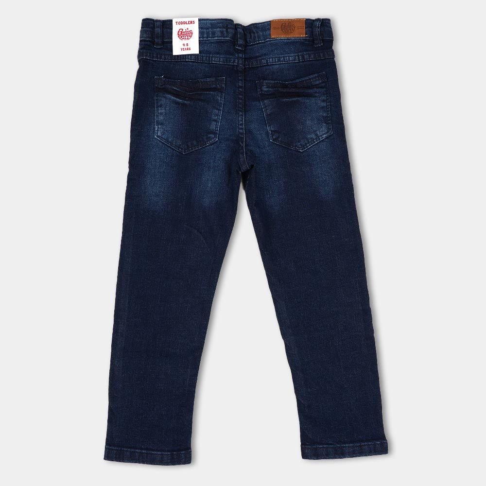 Boys Pant Denim Basic - Dark Blue