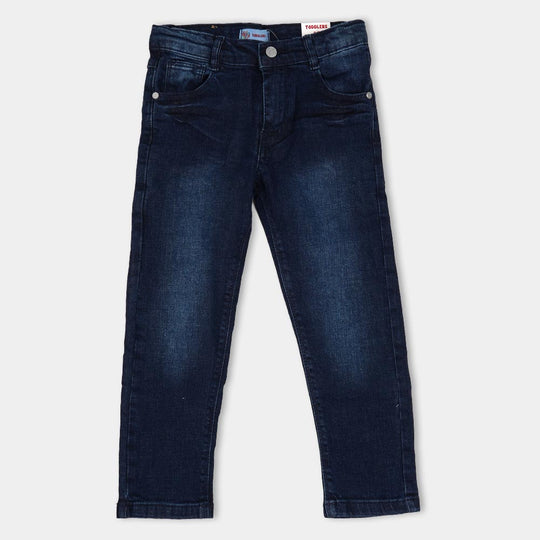 Boys Pant Denim Basic - Dark Blue