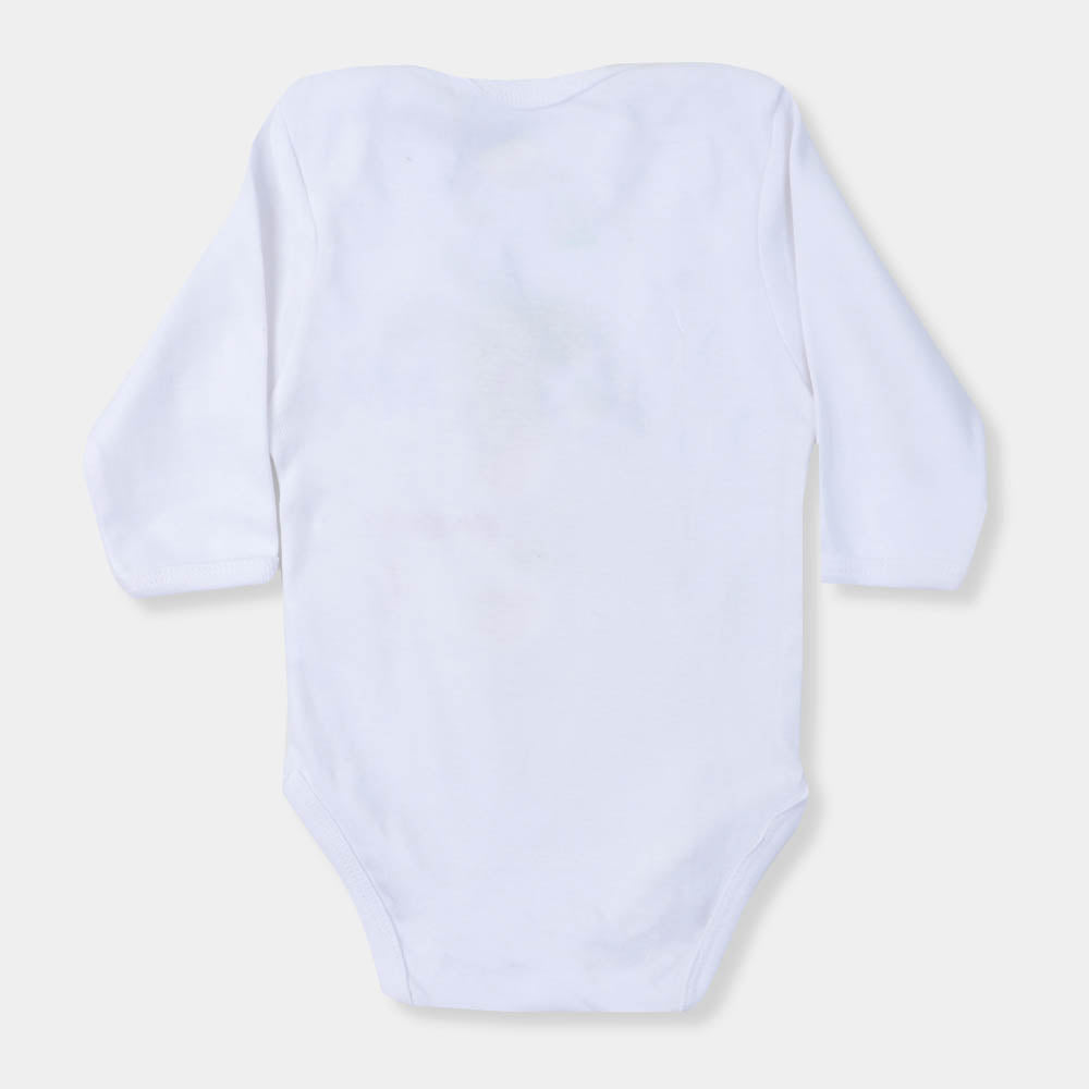 Infant Basic Romper Unisex I Love My Mummy - White