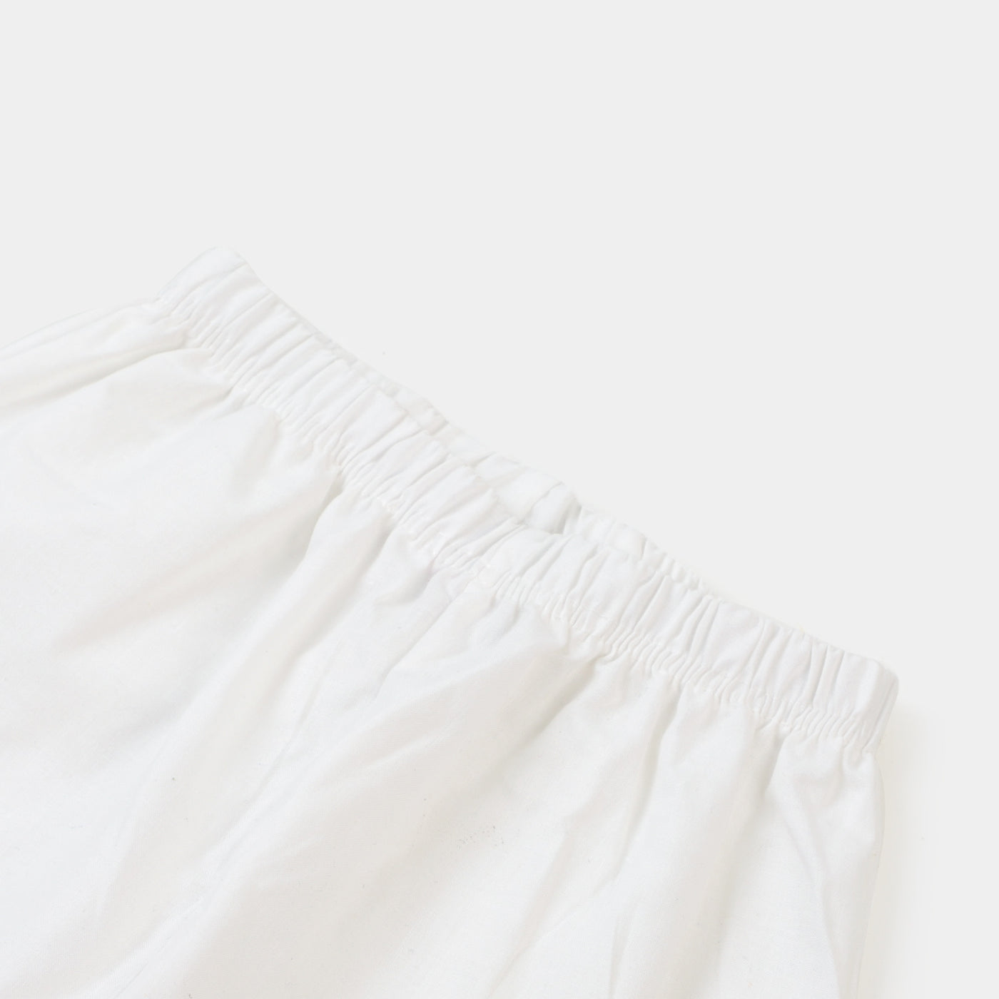 Girls Eastern Embroidered Pant - White