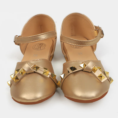 Casual Girls Pump  Heels 322 - Gold